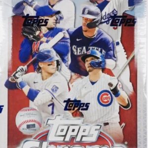 2022 Topps Chrome Update Series Baseball Hobby Box (24 Packs/4 Cards)