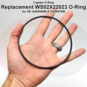 Captain O-Ring - Replacement WS02X22023 O-Rings for GE GXWH50M, GXWH70M00 Water Filter Housing (3 Pack)