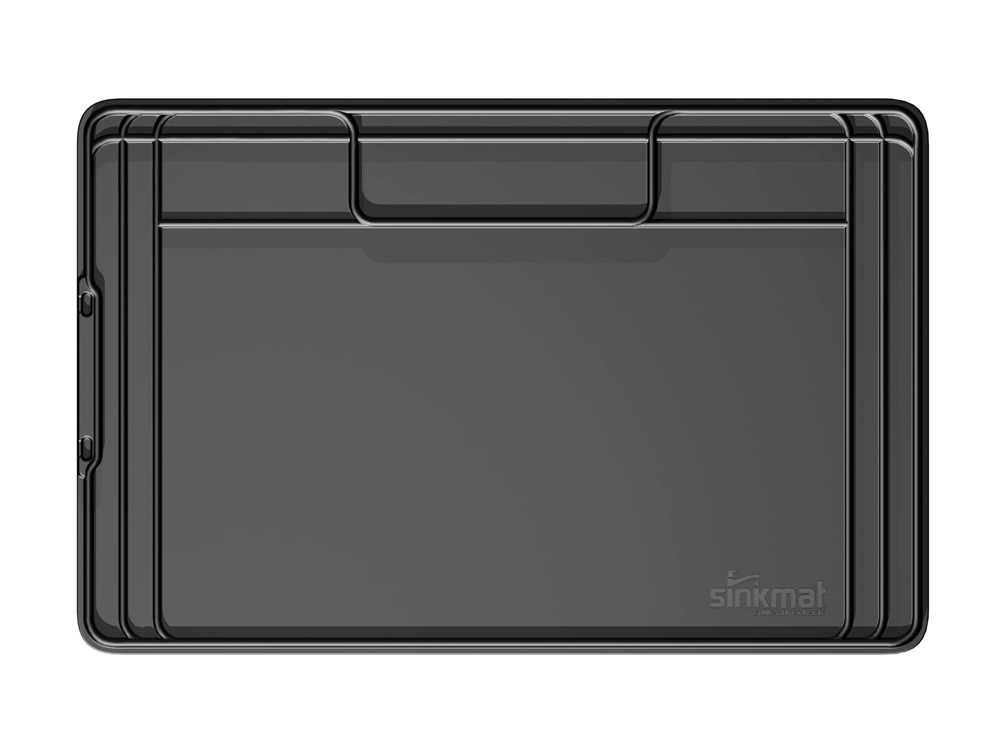 WeatherTech SinkMat – Waterproof Under Sink Liner Mat for Kitchen Bathroom – 46” x 22” Inches - Durable, Flexible Tray – Home undersink Organizer Must Haves, Black