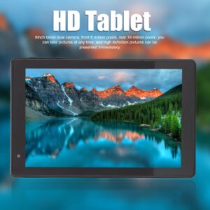 8Inch Tablet, RAM 4GB ROM 64GB Memory, 8+16M Pixels, Dual SIM Dual Standby, WCDMA 3G Call, WiFi, 8000mAh Battery Tablet (Blue)