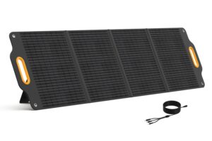 powerness 200w portable solar panel with 16.4 feet/5 meters dc extension cable
