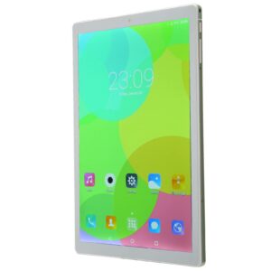 10.1 inch kid tablet pc,student reading tablet for android10,hd ips touchscreen,6gb ram 128gb rom 8 core cpu,5000mah,bt5.0,5g wifi,dual sim card slots,green.