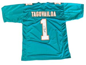 tua tagovailoa miami dolphins signed autograph jersey jsa certified