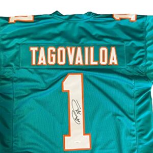 Tua Tagovailoa Miami Dolphins Signed Autograph Jersey JSA Certified