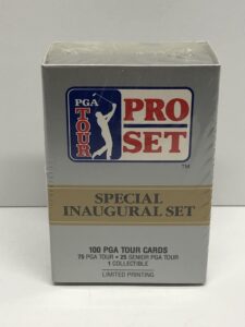 pga golf tour pro set limited edition trading card factory set (1-100)