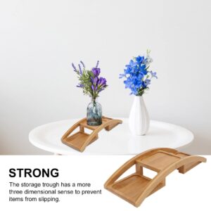 Cabilock 1pc Desktop Rack Flower Pot Planter Holder Arched Wood Flowerpot Support Plant Stands for Indoor Plants Flower Plant Pot Stand Pots for Indoor Plants Succulents Potted Plant Wooden