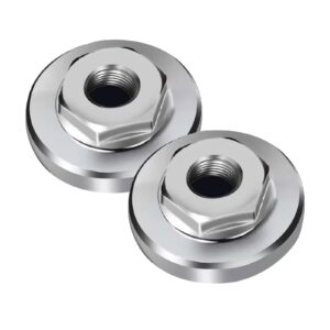 suitable for 100-type angle grinder flange nut modification parts modified plywood stainless steel pressure plate cover hexagonal design daily use 0.51 inch open-end wrench