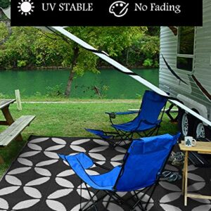 Outdoor Carpet Waterproof 5x8 ft Patio Outside Mat for RV Camping Picnic Reversible Lightweight Plastic Straw Rug for Patio Decor Decoration