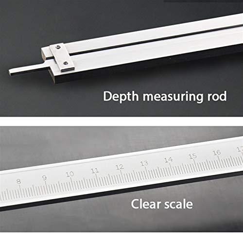 TIST Calipers Vernier Calipers High-Precision Small Household Oil Level Calipers Industrial Grade Calipers Range: 0-200mm