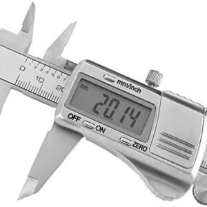 TIST Digital LCD Vernier Stainless Steel Caliper 150mm Micrometer Electronic Gauge