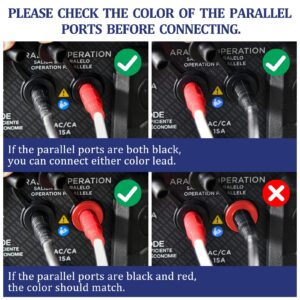 Gsuwhan 30 Amp Inverter Generator Parallel Cord, Compatible with Westinghouse Inverter Generator, 30A