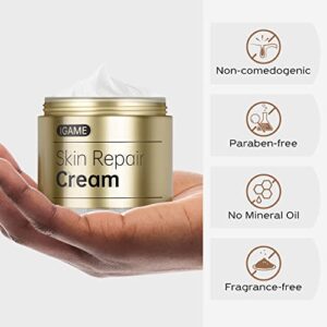 IGAME Skin Repair Cream-P005B | Repairing Moisturizer | Highly Moisturizing Formula | Clean & Effective | Suitable for All Skin Types | 1.7 Fl. Oz
