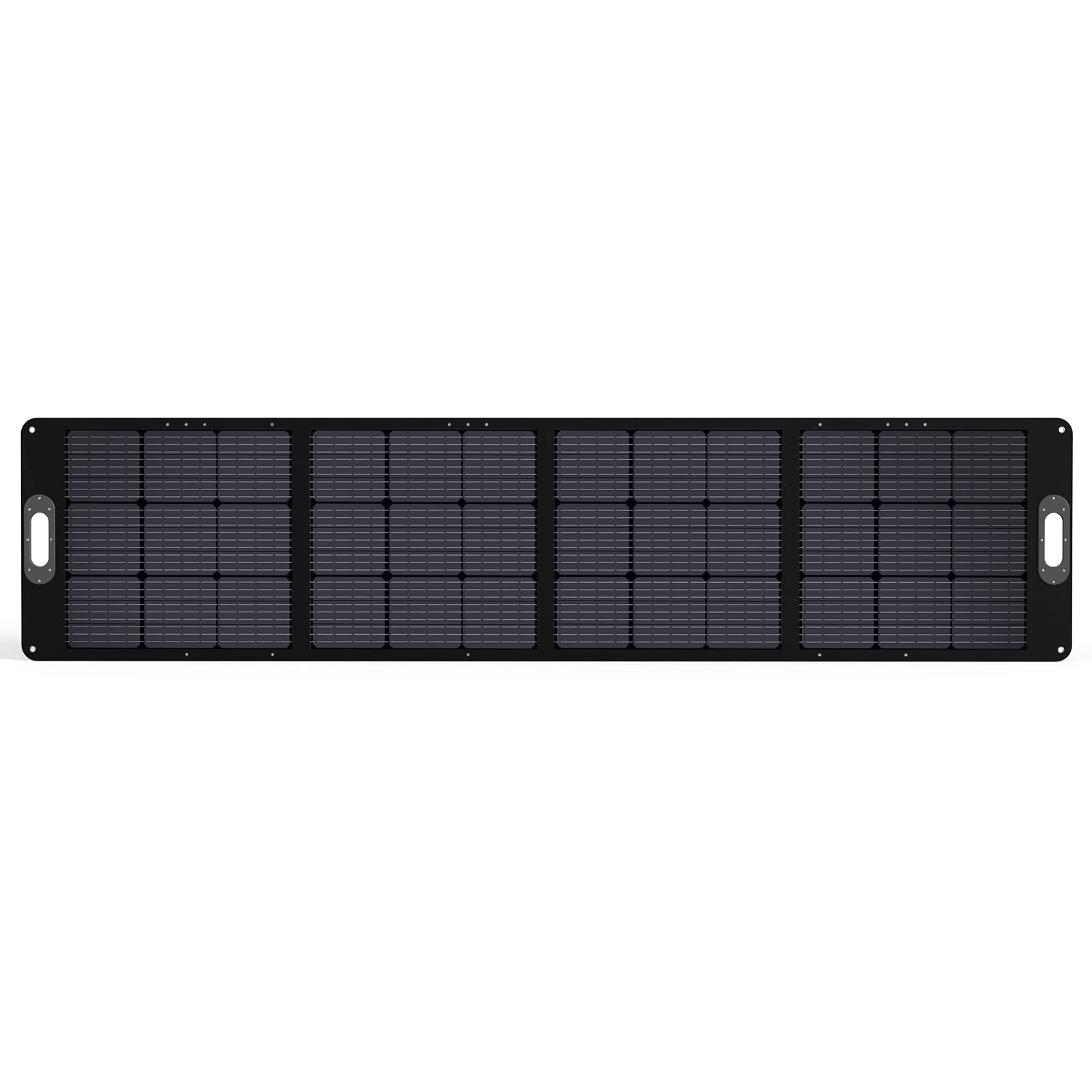 JustNow 200W Portable Solar Panel High Efficiency Foldable Kickstand Waterproof IP67 for Portable Power Station Camping Trip Outdoor