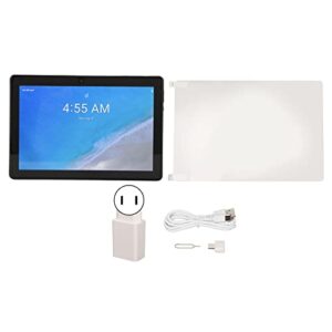 GUPE Portable Tablet, Octa Core 8MP 16MP HD Screen for Android11.0 System 10.1 Inch Tablet ROM 512GB 4G LTE Internet for Office (US Plug)