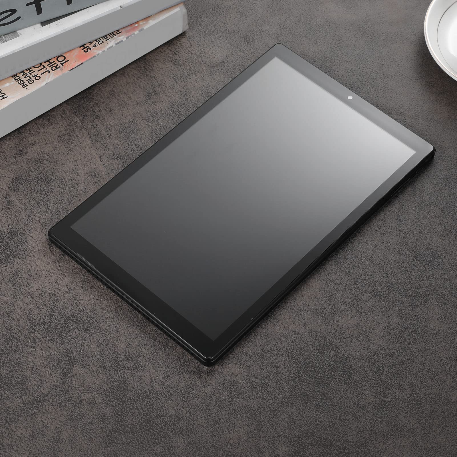 GUPE Black Tablet Octa Core CPU Reading Tablet 6GB RAM 128GB ROM 100-240V (US Plug)