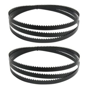 foxbc 80 inch x 1/2 inch x 3 tpi bandsaw blade for sears craftsman 12" band saw - 2 pack
