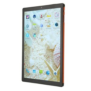 gupe 10.1 inch tablet, hd tablet 100-240v 1920x1080 ips orange for 11.0 for reading (us plug)