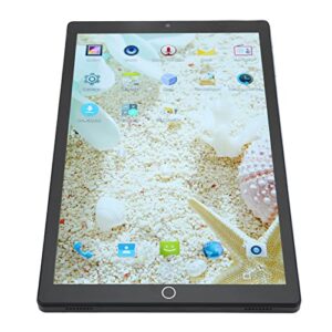 10.1 inch tablet, tablet pc blue 100 to 240 v 128 gb rom for online video (us plug)