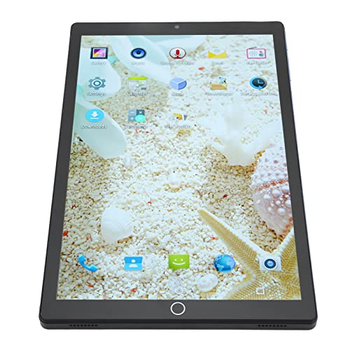 10.1 Inch Tablet, Tablet PC Blue 100 to 240 V 128 GB ROM for Online Video (US Plug)