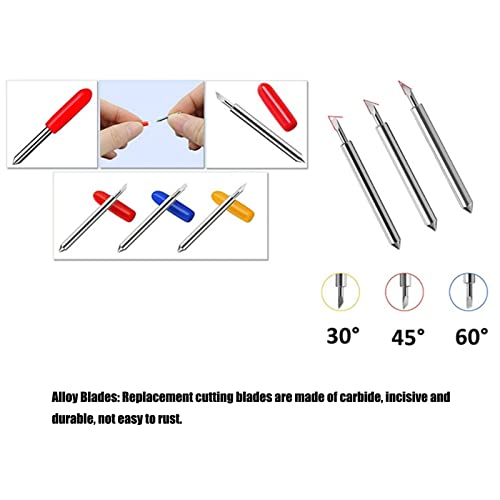 Cut Blades, Replacement Cutting Blades Incisive Durable High Hardness with Storage Box for Industry