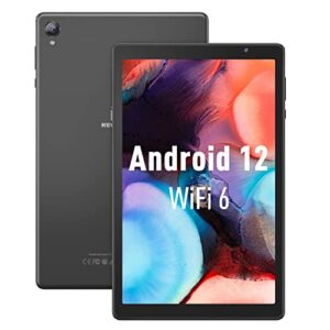 android tablet 10 inch,android 12 tablet pc,32gb rom 512gb expand,ips hd touch screen and dual speaker,6000mah long life battery,google certificated wifi 6 tablets(gray)