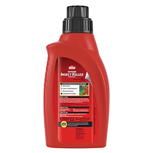 Ortho Outdoor Insect Killer Concentrate Kills Listed Ants, Spiders, Fleas & Ticks, 32 fl. oz.