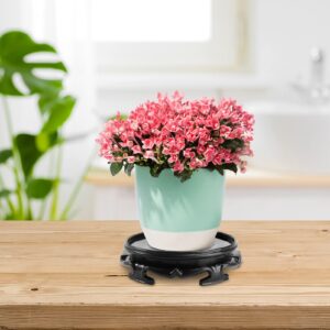 GANAZONO Indoor House Plants 1pc Imitation Solid Wood Flower Bracket Flowerpot Decorations Resin Fish Tank Base Stand