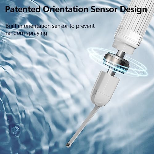 Portable Bidet, Travel Bidet with Orientation Sensor, morpilot Handheld Electric Mini Bidet Sprayer for Personal Hygiene Cleaning/Postpartum Care, Travel Bag, IPX6 Waterproof