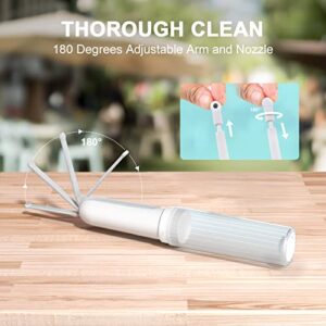 Portable Bidet, Travel Bidet with Orientation Sensor, morpilot Handheld Electric Mini Bidet Sprayer for Personal Hygiene Cleaning/Postpartum Care, Travel Bag, IPX6 Waterproof