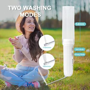 Portable Bidet, Travel Bidet with Orientation Sensor, morpilot Handheld Electric Mini Bidet Sprayer for Personal Hygiene Cleaning/Postpartum Care, Travel Bag, IPX6 Waterproof