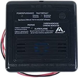 Dometic Dual LPCO Combination Alarm (Black)