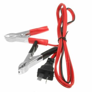 1.2m generator charging cables alligator lips cord wires 12v dc charging cord fit for honda eu1000i - eu2000i - eu3000i