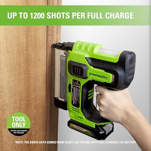 Greenworks 24V 18-Gauge Brushless Cordless AirStrike Brad Nailer (Tool Only)