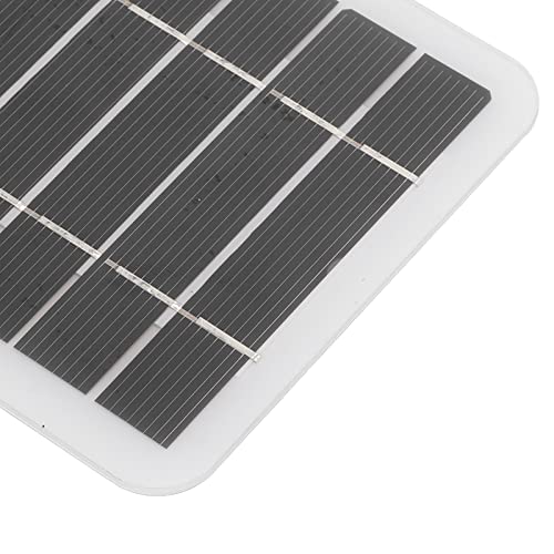 LiebeWH USB Solar Panel Charger 5V 2W Outdoor Solar Car Battery Charger Solar Panel Power Bank for Camping Hiking Car Boat Automotive Motorcycle RV