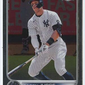 2022 Topps Chrome #99 Aaron Judge NM New York Yankees MLB Baseball Trading Card