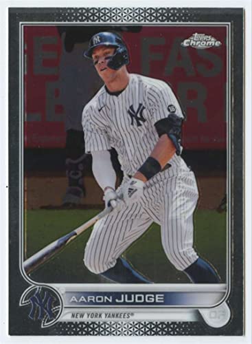 2022 Topps Chrome #99 Aaron Judge NM New York Yankees MLB Baseball Trading Card