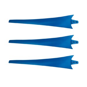 mars rock blue color length in 58cm 22.83" high strength carbon fibers windmill blade nylon fiber wind turbine blade for diy horizontal wind turbine generator windmill assembling