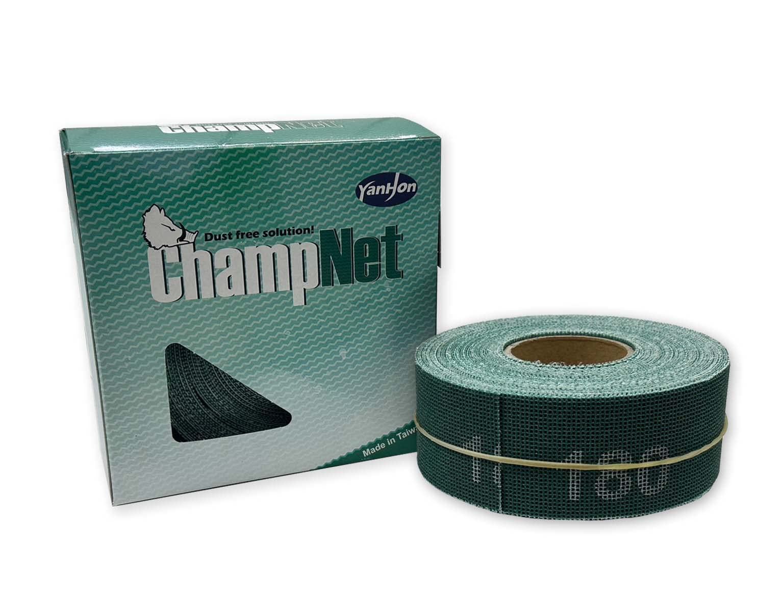 ChampNet Emery Cloth Roll Grit 180 Plumbers Sanding Cloth, 1.5" X 10 Yards | Open Mesh Double Side Aluminum Oxide Sandpaper Rolls | Ideal for Clean Copper Pipe, Remove Metal Burrs, Wood Lathe Projects