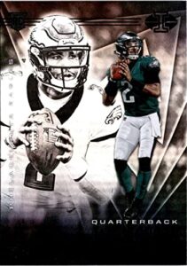 2020 panini illusions #11 jalen hurts rc rookie philadelphia eagles trading card