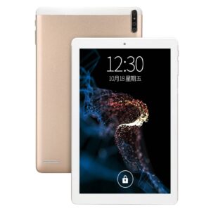 jectse for 11 tablet, 10.1 inch 1960x1080 ips hd 2.4g 5g wifi tablet with 5mp 13mp dual camera, 6gb 128gb 8800mah octa core tablets, gold