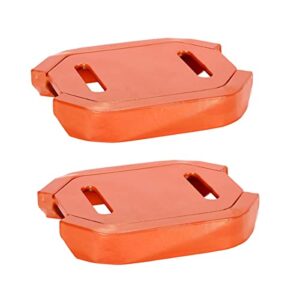 quickieparts 2pk 5728 snowthrower skid shoes compatible with ariens 04148959