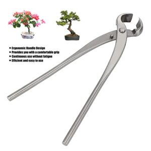 MIGONG Bonsai Scissors, Stainless Bonsai Knob Cutter Steel Concave Bonsai Tools Wearable Bonsai Cutter for Bonsai Styling and More 11.6 Inch