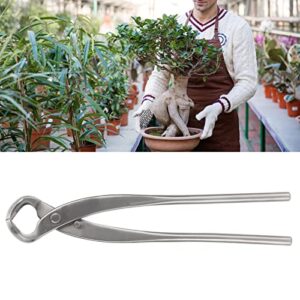 MIGONG Bonsai Scissors, Stainless Bonsai Knob Cutter Steel Concave Bonsai Tools Wearable Bonsai Cutter for Bonsai Styling and More 11.6 Inch