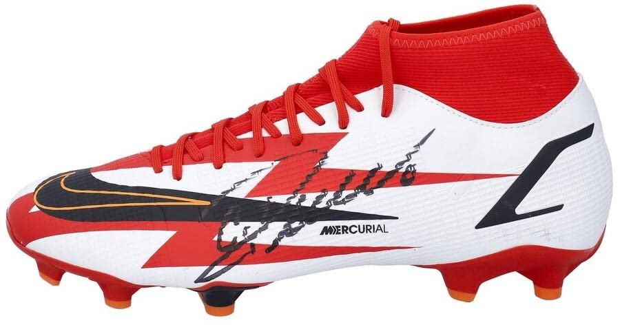 Cristiano Ronaldo Autographed Manchester United Cleat - Autographed Soccer Cleats