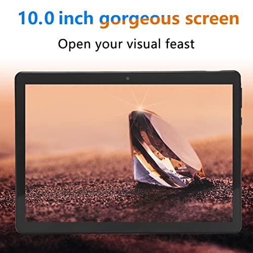 Pomya 10 Inch Tablet, 1280X800 IPS HD Screen Tablet for 10.0, 3GB RAM 32GB ROM Dual SIM Tablet, 8 Core CPU 2.0Ghz with 5MP 2MP Dual Cameras for Daily Life