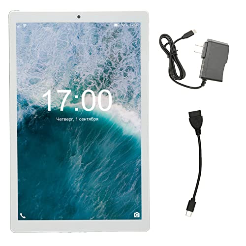 Pomya 10 Inch Tablet, HD IPS Screen Octa Core Tablet for 11, 3GB RAM 64GB ROM Dual SIM Tablet Supports 3G Network, 5G WiFi Tablet for Daily Life