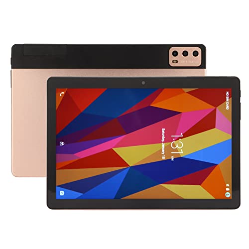 Kufoo 10.1 Inch Tablet 8GB RAM 256GB ROM Portable Tablet 100-240V 5800mAh Rechargeable 1920x1200 (US Plug)