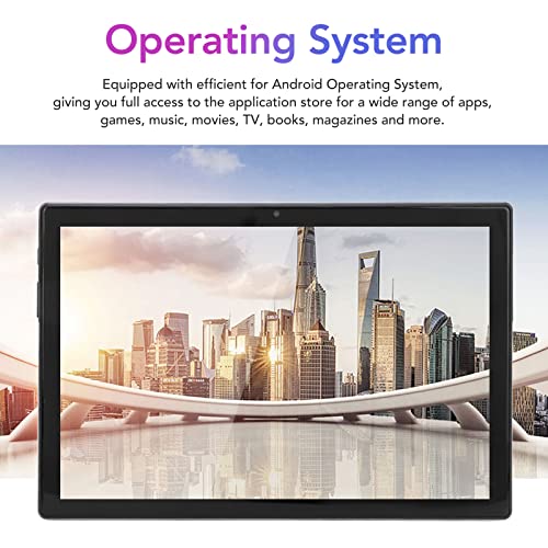 Naroote 10.1in Tablet, 10GB 256GB for Android 11 Dual SIM Dual Standby 4G LTE Calling Tablet PC for Playing (Silver)
