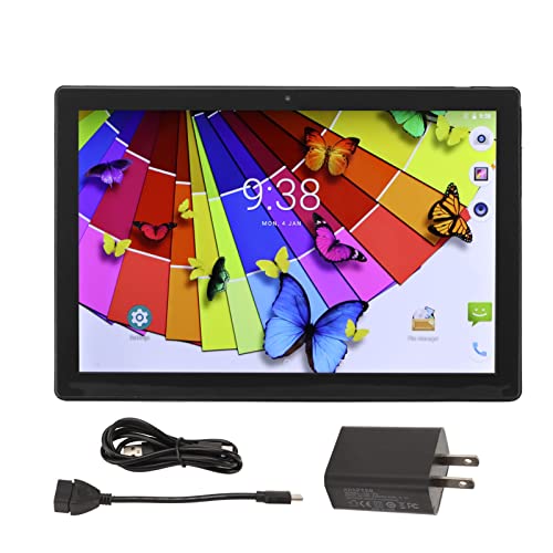 Tablet, 100-240V 5G WiFi 10.1 Inch Tablet Octa Core Processor for Travel for Home (US Plug)