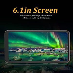 Unlocked Phone, Unlocked Smartphone 3 Card Slots IPS HD Screen US 100-240V 4G Network for Texting (US Plug)